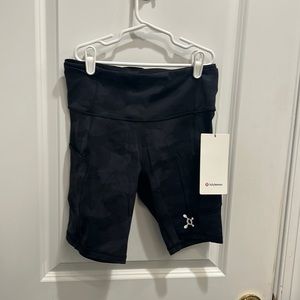 Lululemon Fast and Free High Rise Short 8” w/Orange Theory Logo